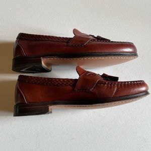 Maxfield Allen Edmonds size 8 1/2 Brown/Tan Used Vintage